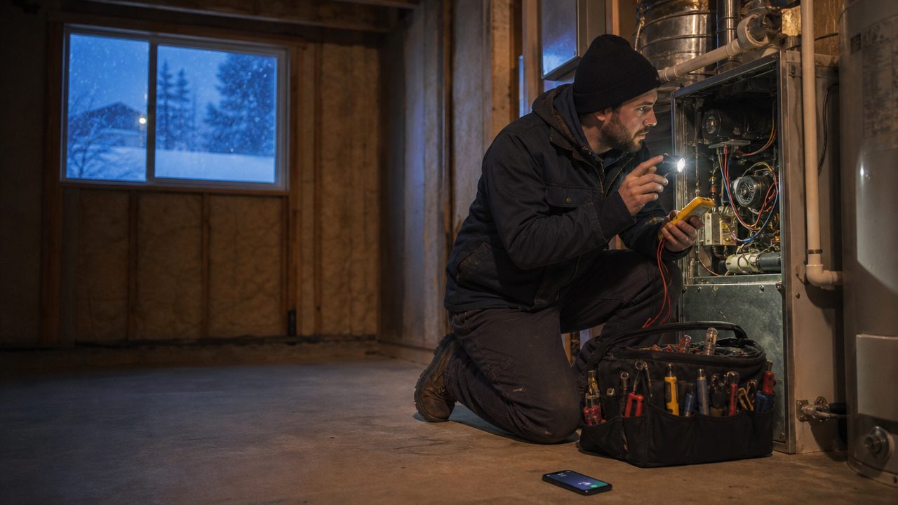 Featured image for: No-Heat Calls: AI Receptionist for HVAC in Winter