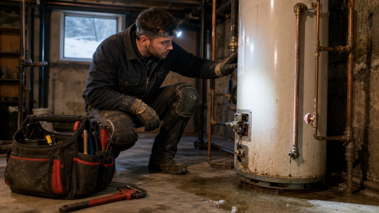 Featured image for: No Hot Water Calls: AI Receptionist for Plumbers